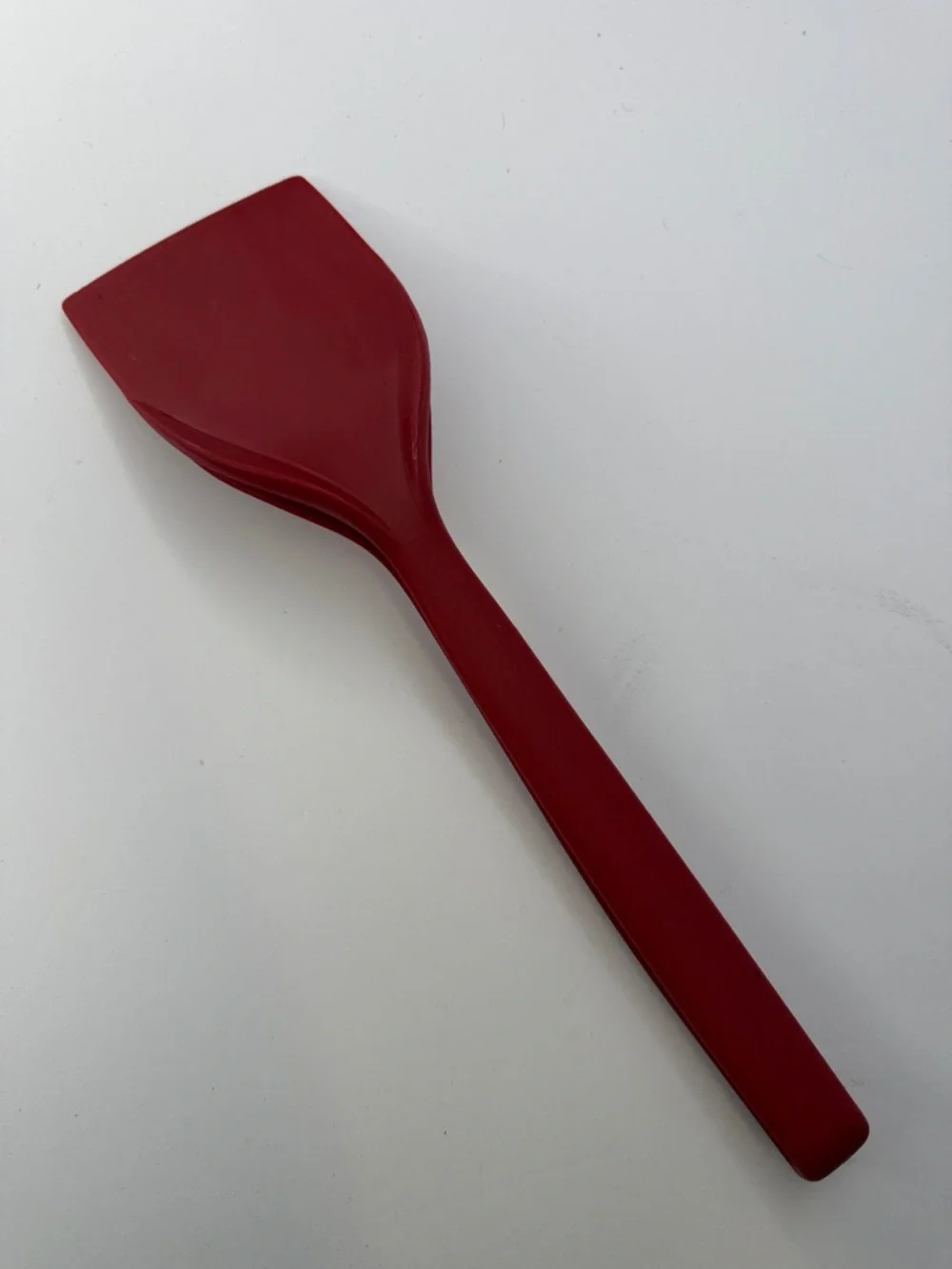 Red Silicone Turner Spatula Tong